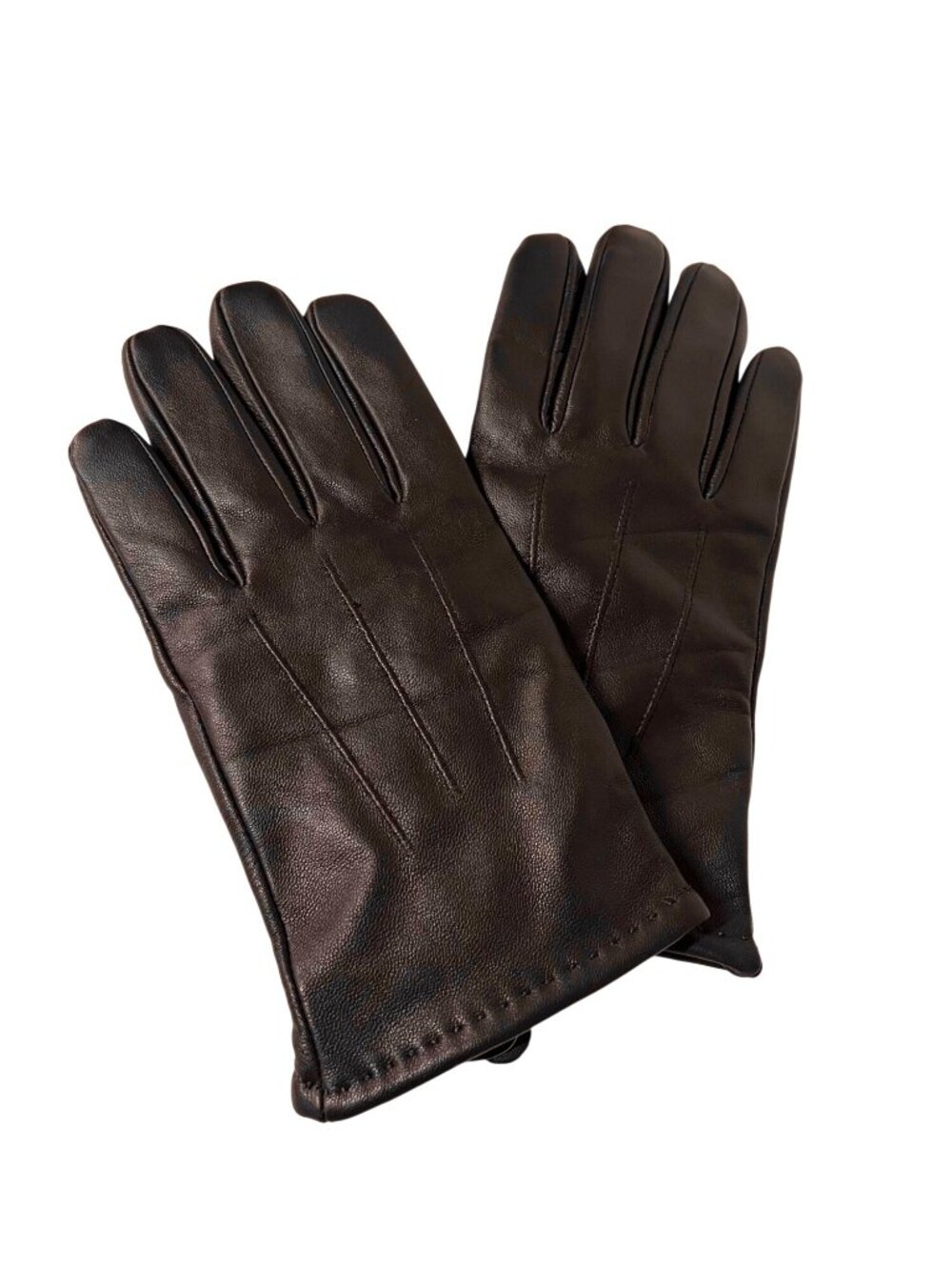 NWT Excelled Leather Gloves with Cashmere Lining | Large